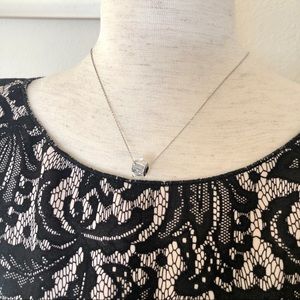 Swarovski 925 Sterling Silver bead Necklace